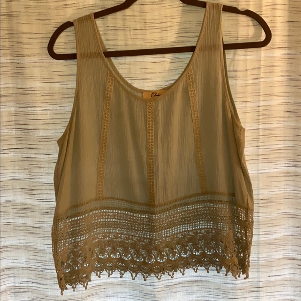 Elodie Lace Crop Top